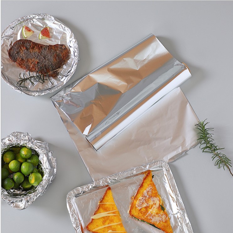 Giấy Bạc Nướng Thịt Màng Nhôm Bọc Thực Phẩm 30cm x 5m