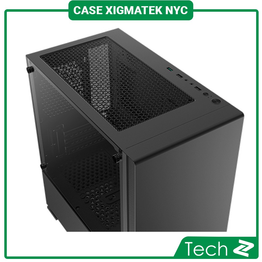 Vỏ case Xigmatek NYC (No Fan, Micro-ATX, ITX)