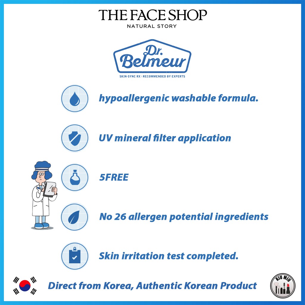 Dr. Belmeur UV DERMA BABY MILD SUN CUSHION SPF28 PA++ *ORIGINAL KOREA*