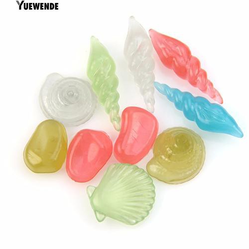 Set 10 viên đá phát sáng đẹp mắt và dễ thương cho trang trí bể cá