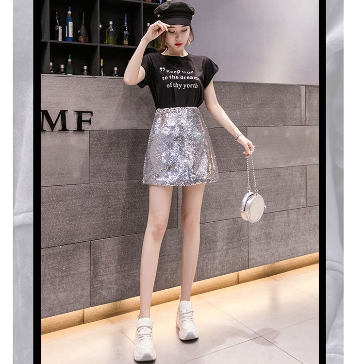 Chân váy lưng cao thời trang cá tính dành cho nữ | BigBuy360 - bigbuy360.vn