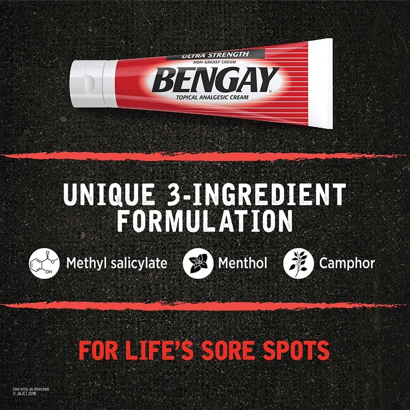 Kem xoa bóp giảm đau nhức Bengay Ultra Strength