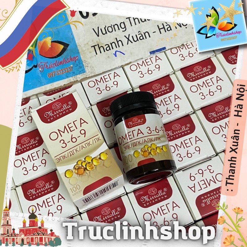 Omega 369 mirrolla 100 viên Nga