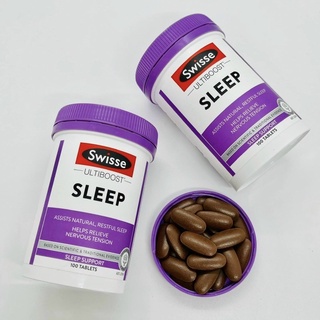 Viên uống Swisse Sleep hỗ trợ ngủ ngon và sâu giấc, căng thẳng, mệt mỏi