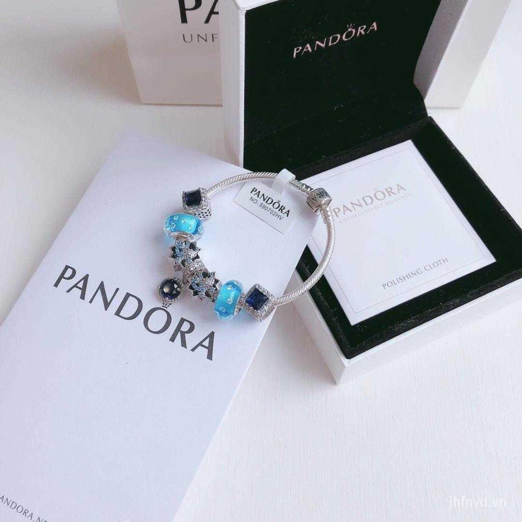 Vòng tay Pandora mạ bạc S925 A3 thời trang mới