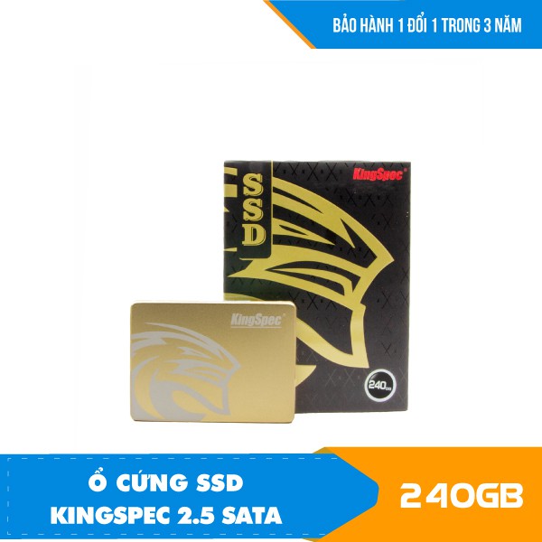 [Hàng Chính Hãng] Ổ cứng SSD Kingspec 240GB 2.5'' tăng tốc Laptop cực nhanh