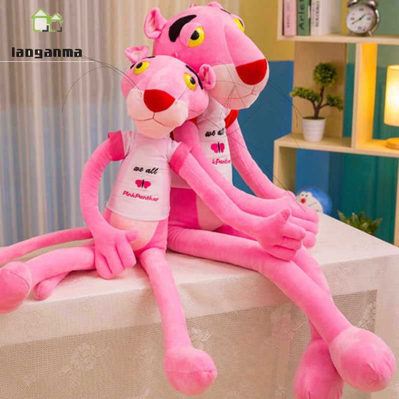 Pink Panther Plush Toy Soft Stuffed Animal Doll for Kid Children Girl Women