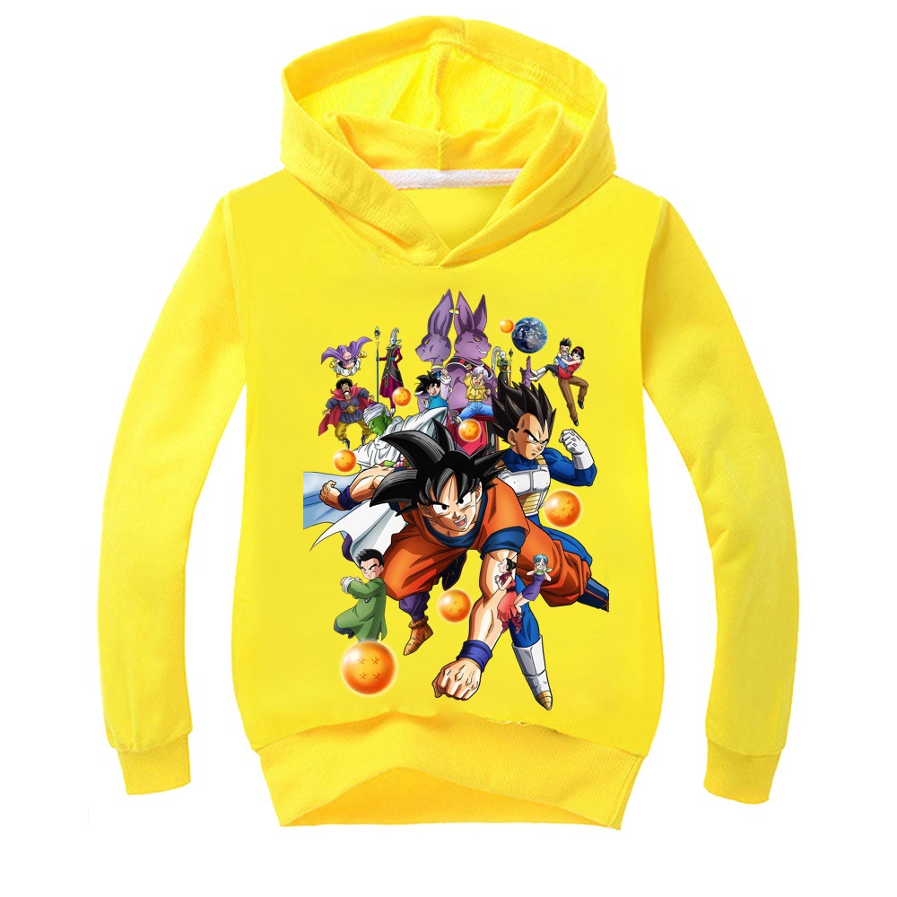 Áo Hoodie In Họa Tiết Hoạt Hình Dragon Ball Thời Trang 2020 Cho Bé | BigBuy360 - bigbuy360.vn