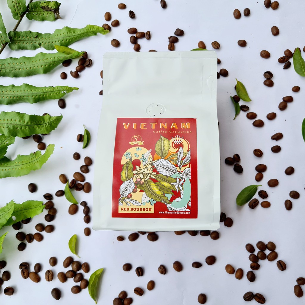Cà Phê Đặc sản Arabica 100% Red Bourbon - The Married Beans (Túi 250gram) | BigBuy360 - bigbuy360.vn
