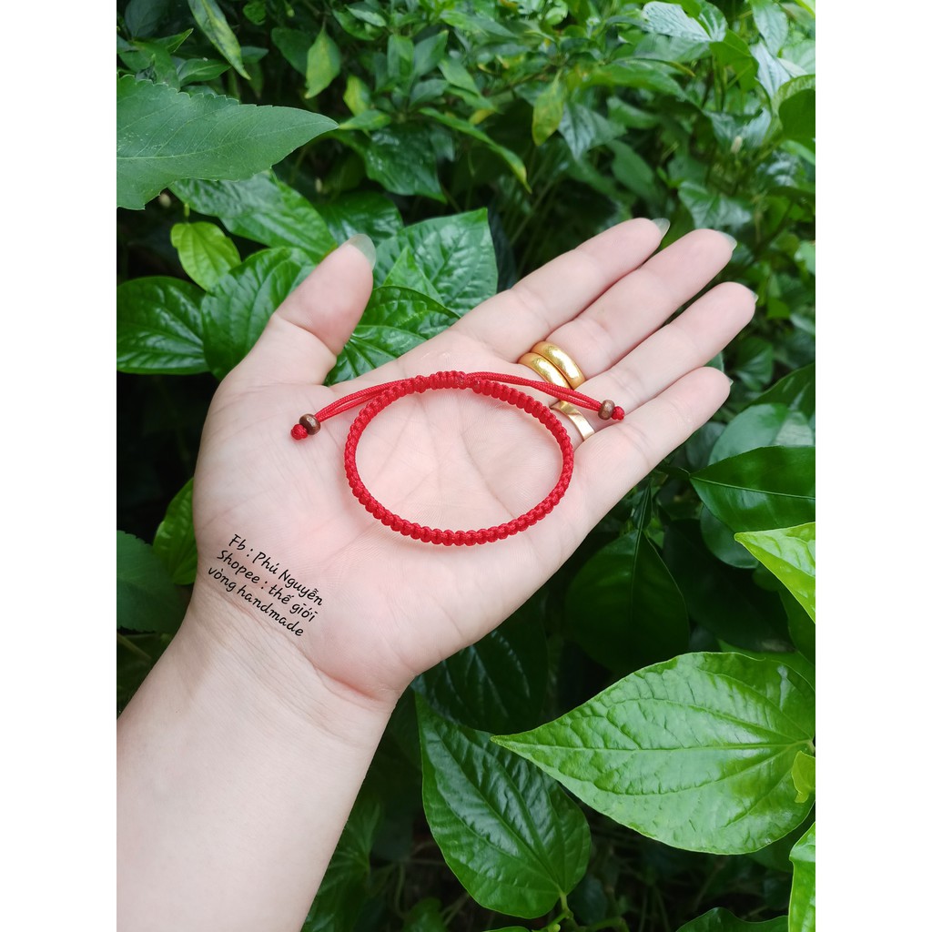 Vòng Tay Chỉ Đỏ May Mắn ( Để lại size cổ tay )