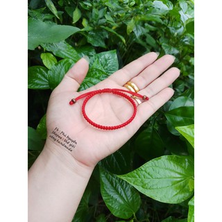Vòng Tay Chỉ Đỏ May Mắn Tình Duyên ( Ghi chú size cổ tay )