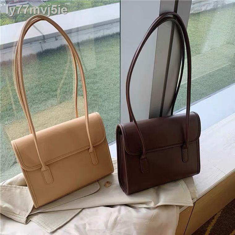 Túi 2020 xu hướng mới mùa thu đơn giản trong cặp sách retro đeo vai hoang dã dị dưới cánh tay nữ