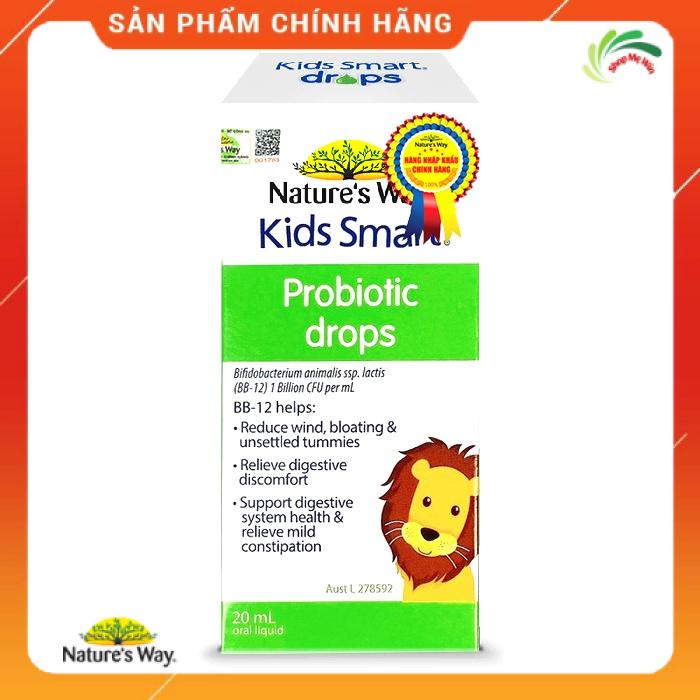 Siro Uống Nature's Way Kids Smart Drops Probiotic - Bổ Sung Men Vi Sinh Cho Bé