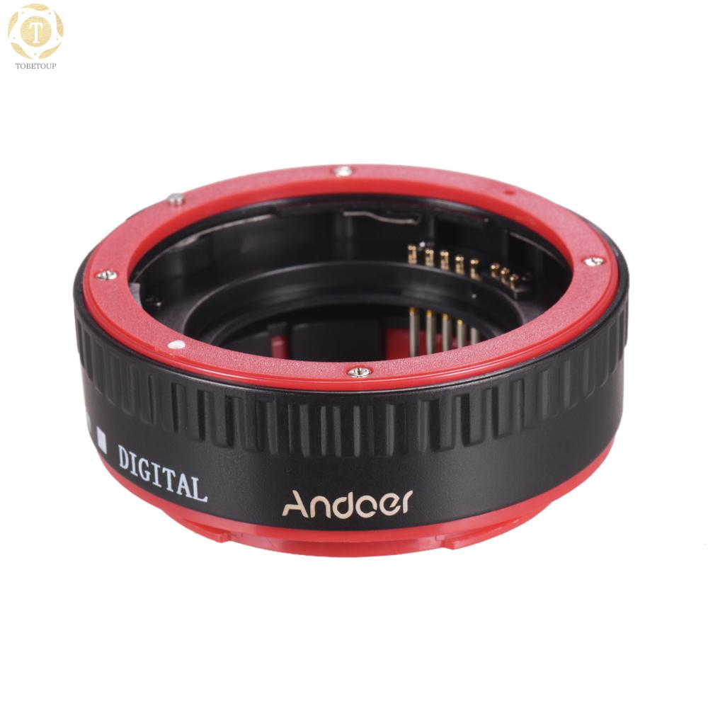 Ống Nối Dài 12 Tiếng Andoer (13Mm + 21mm + 31mm) Cho Canon Eos Ef Ef-S (60D Ii) Canon 7d (Ii)