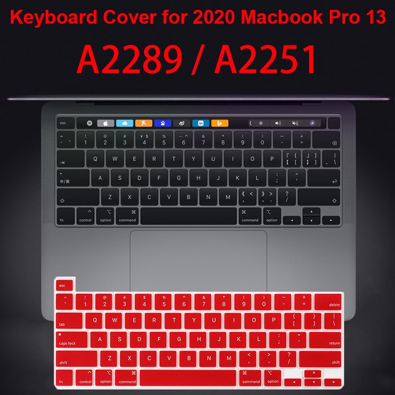 For 2020 Macbook Pro 13 A2289 A2251 Keyboard protector Pro 16 A2141 bàn phím bảo vệ