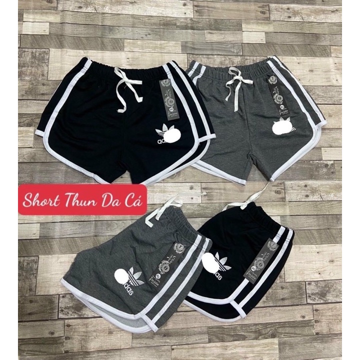 Quần Đùi Thun Da Cá Free Size 40-55kg❤️free ship❤️