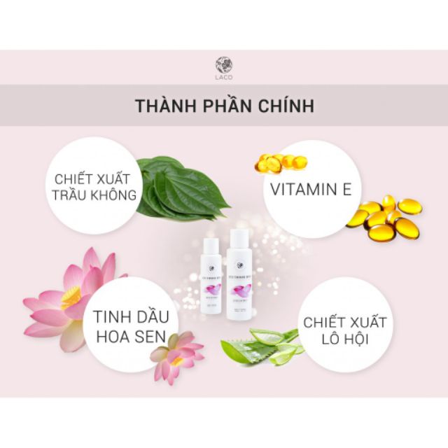 DUNG DỊCH VỆ SINH PHỤ NỮ LACO 125ML