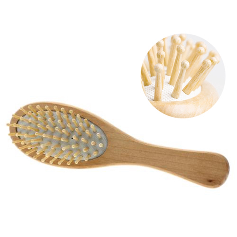 [Hàng mới về] Lược chải tóc bằng gỗ thông thoáng