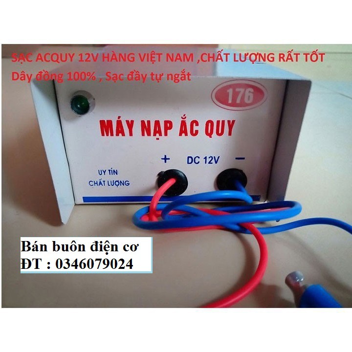 Sạc ắc quy xe máy - sạc ắc quy 12v 25a