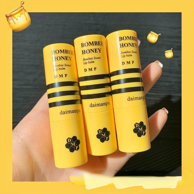 Son Dưỡng Môi Daimanpu Chiết Xuất Mật Ong Dưỡng Ẩm Tẩy Tế Bào Chết