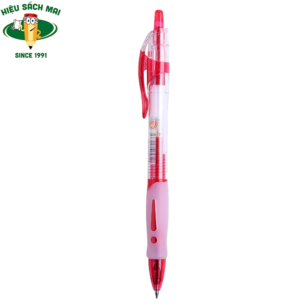 Hộp 12 cây Bút Bi Nước Béo 0.5mm Mg Gp1163 Viết Trơn Đều Mực