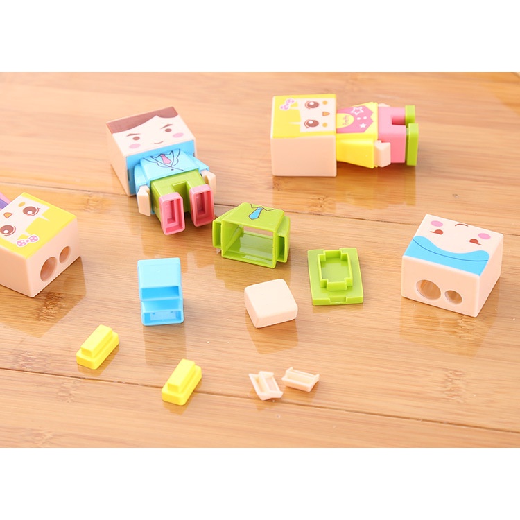 Gọt Bút Chì Hình Nhân Vật Hàn Quốc Dễ Thương