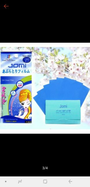 [Nhật] Phim Thấm Dầu Jomi Mayan (70 Tờ) - Xanh | BigBuy360 - bigbuy360.vn