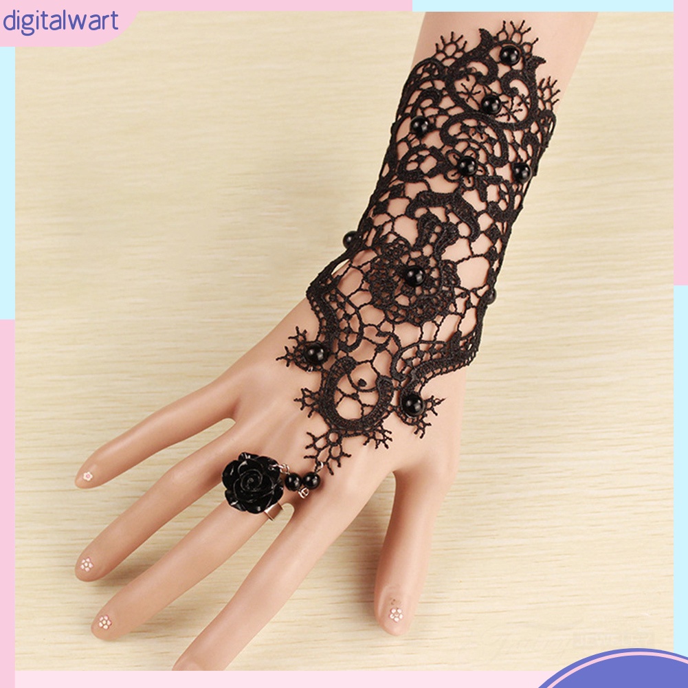 Vòng Tay Kèm Nhẫn Đeo Tay Phong Cách Vintage Độc Đáo