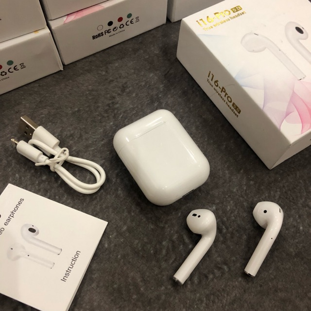 (CHÍNH HÃNG) Tai nghe bluetooth I16 - PRO TWS (Like airpods 99%)