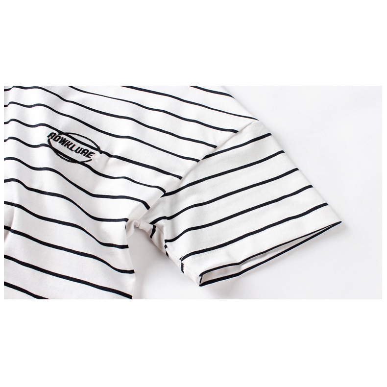 Áo thun Soffny cotton tay ngắn họa tiết kẻ sọc in hình hoạt hình dễ thương cho bé trai