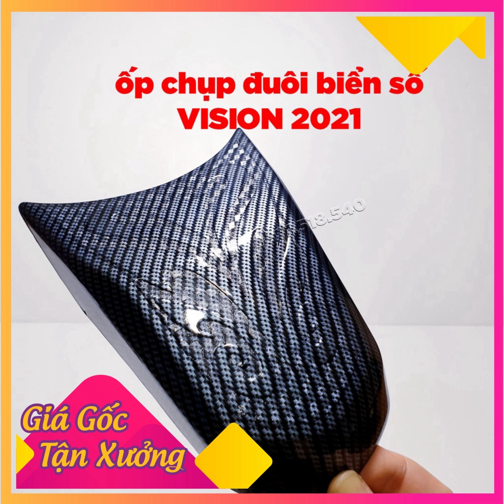 Ốp Carbon Vision 2021 - VISION 2022 - VISION 2023( giá lẻ từng món) (Ảnh Sp thật)