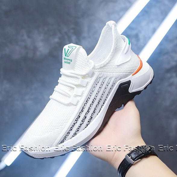 Giày nam đế cao su mềm Eric Fashion giày thể thao nam G863