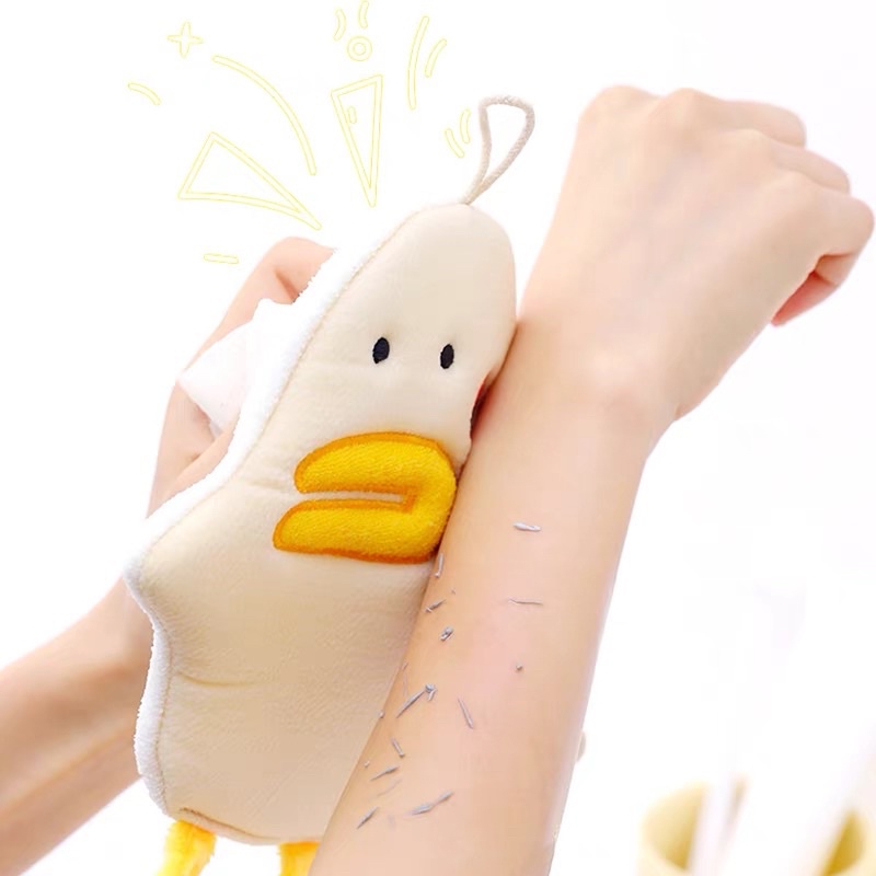 Bông tắm chú vịt mềm mại đáng yêu