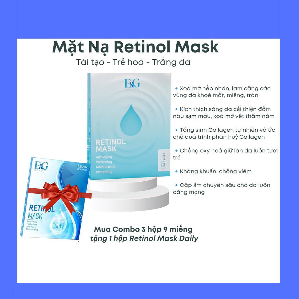 Mặt Nạ Retinol - E&G Beauty
