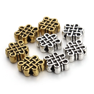  50 Cái   lốc 11x9 Mm Cổ Vàng Bạc Nút Kim Loại Tây Tạng Miếng Đệm Hạt Phù Hợp Với DIY Vòng Tay Quyến Rũ Trang Sức Làm Phát Hiện 
