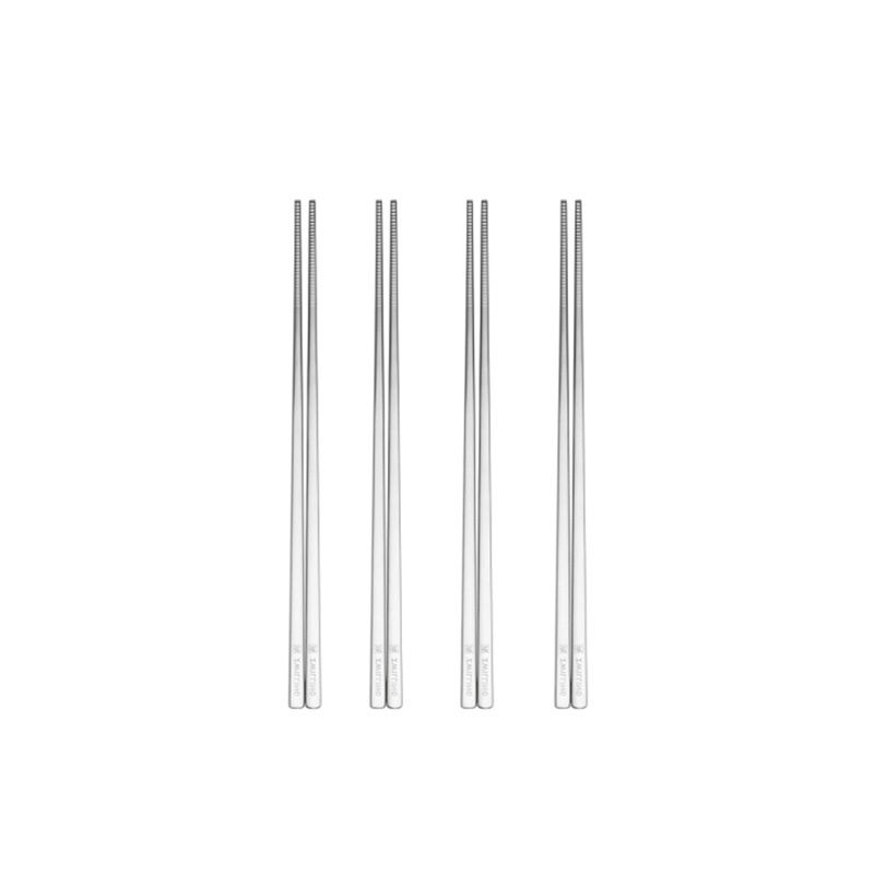 ZWILLING - Bộ Đũa Ăn Minimal Màu Bạc - 4 Cặp