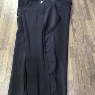 Quần legging nữ phối lưới