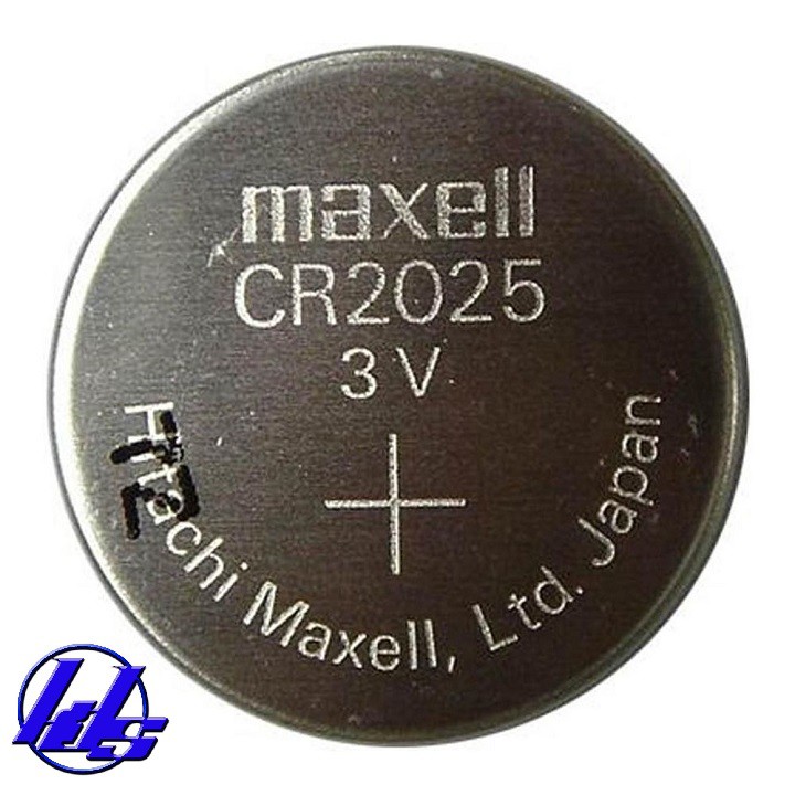 Pin CR2025 Maxell lithium 3V  Vỉ 1 viên - Made in Japan