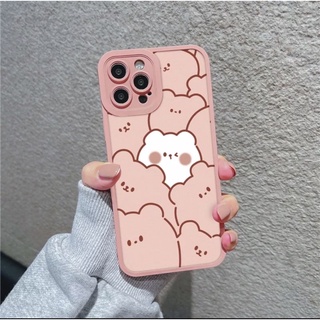 Ốp lưng iphone GẤU THỎ TRẮNG 7/8/se2020/7/8plus/x/xs/xs max/11/12/13/promax