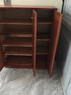 Tủ giày 3 cánh gỗ xoan ta