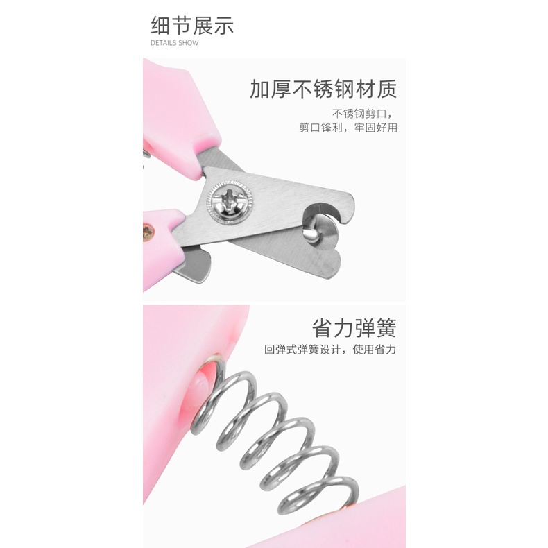 Bộ kìm cắt móng cho chó mèo - Bộ chăm sóc làm đẹp cho cún cưng - Lược chải lông