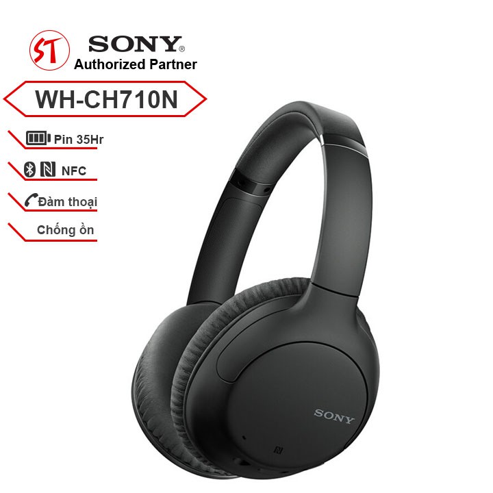Sony WH-CH710N Tai nghe choàng đầu không dây chống ồn