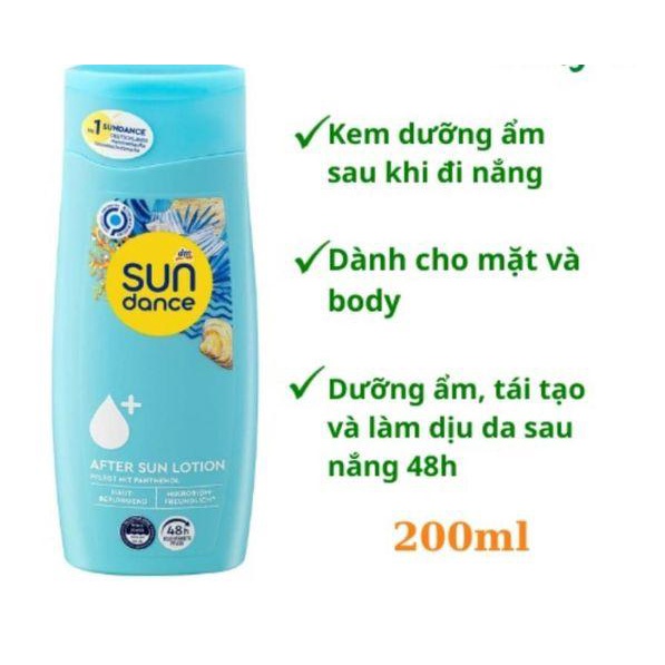 Kem nhả nắng Sundance After sun 200ml