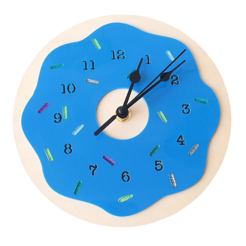 Đồng Hồ Treo Tường Không Gây Tiếng Ồn Phong Cách Bắc Âu Đơn Giản