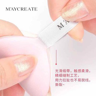 Bộ 7 Bông Đánh Phấn Cushion Cao Cấp Maycreate Full Box