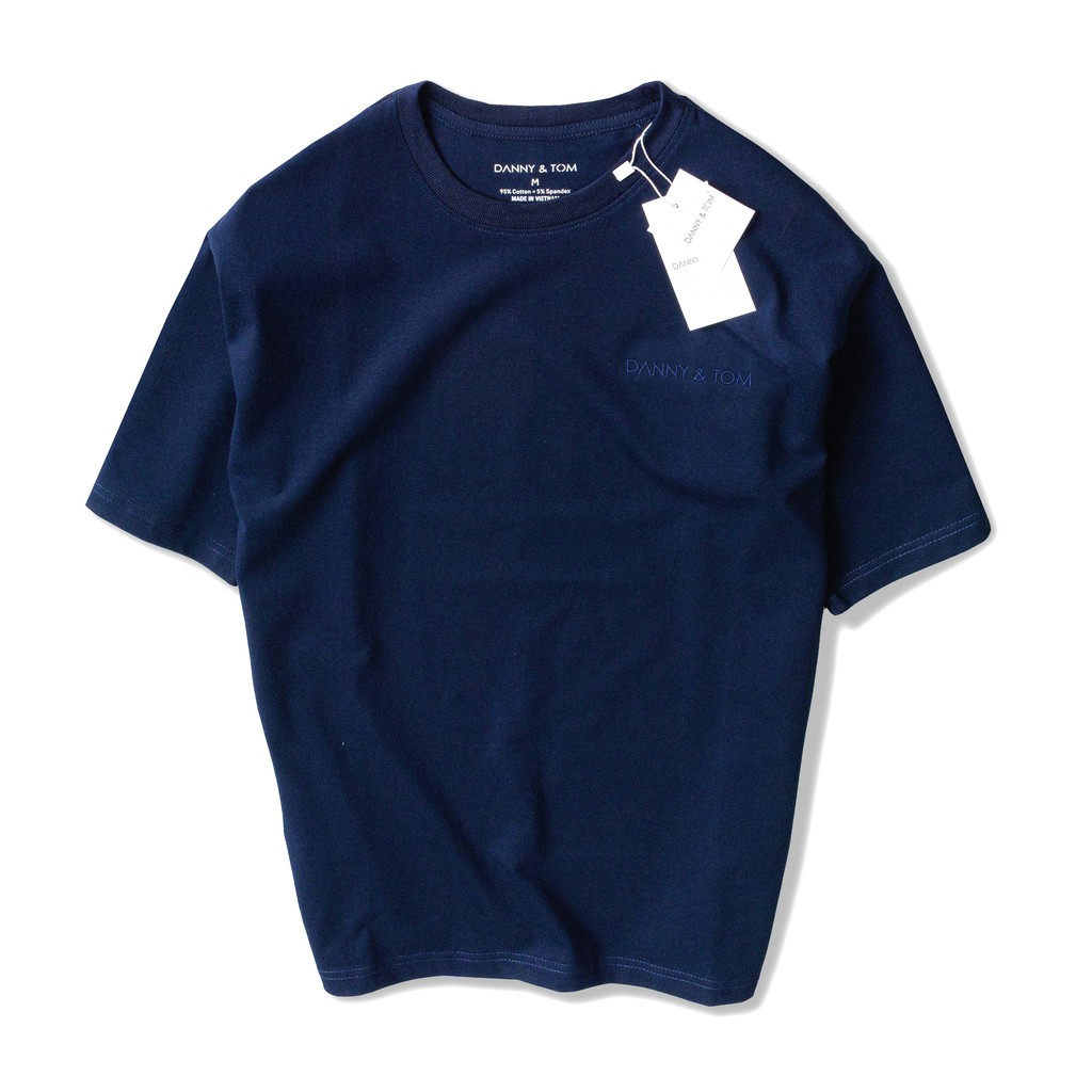 Áo Thun Nam Cổ Tròn Danny & Tom Vải Cotton Dày Dặn Form Rộng Unisex DN02 | BigBuy360 - bigbuy360.vn