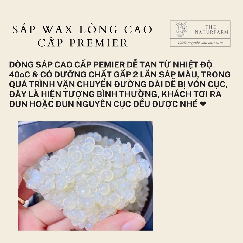 Sáp wax lông nóng cao cấp siêu bám lông Hard wax beans - Sáp wax lông sữa dừa , sáp trong suốt dành cho mọi loại da