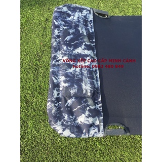 Giường xếp vải bố đài loan loại lớn 77cm sơn tĩnh điện