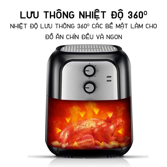 Nồi chiên không dầu Hongxin 6 lít