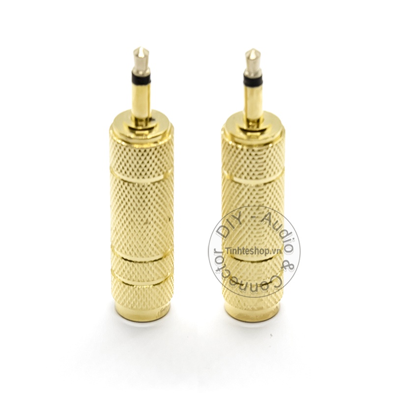 Đầu chuyển 3.5 sang 6.5 mono cho micro máy trợ giảng 1 chiếc - Mono 3.5mm to 6.5mm female